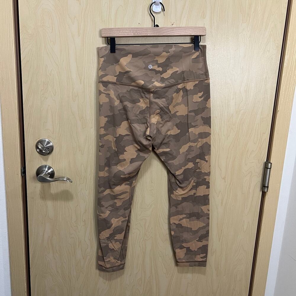Lululemon Align High-Rise Pant 25"' Heritage 365 Camo Beige Multi